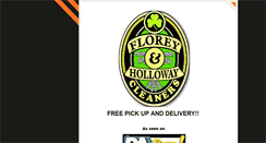 Desktop Screenshot of floreyandhollowaycleaners.com